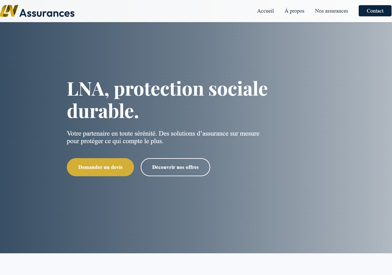 LN Assurances - Accueil