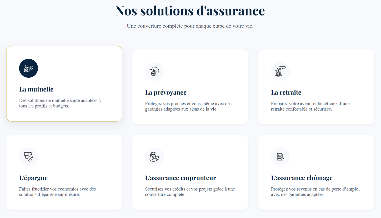 LN Assurances - Services