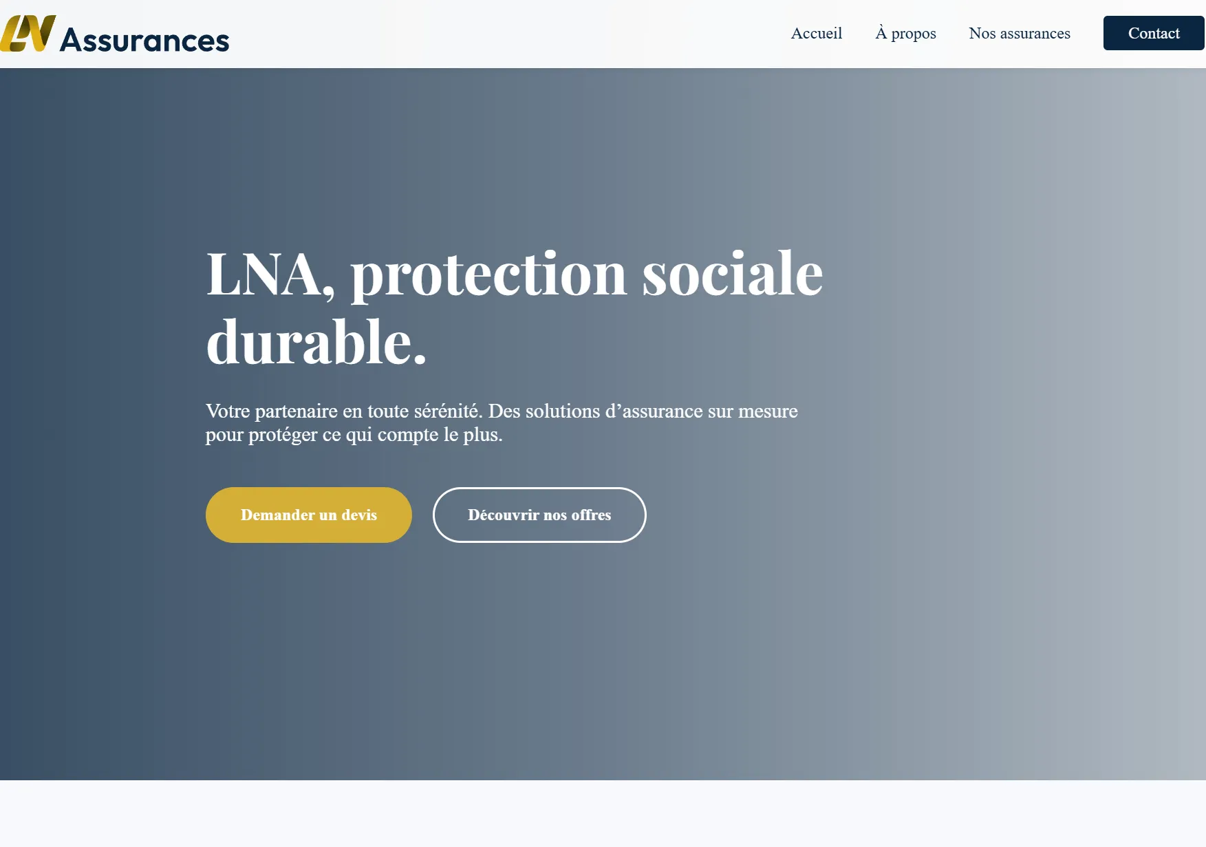 LN Assurances - Accueil